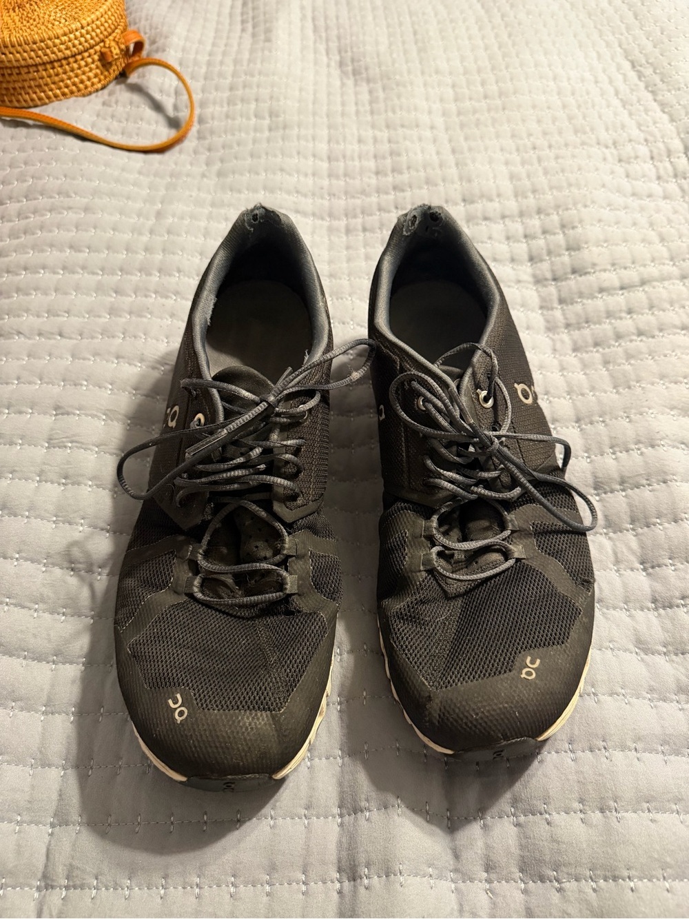 Men's Black ON cloud Running Shoes 12